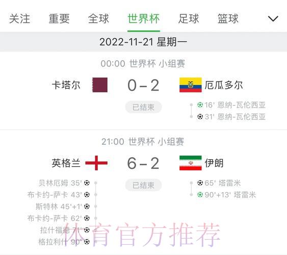 世界杯赛事实时比分，精彩战况一手掌握