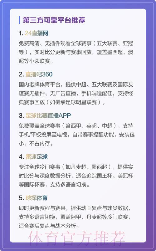 世界杯赛事直播平台怎么选？优质平台推荐与选择指南